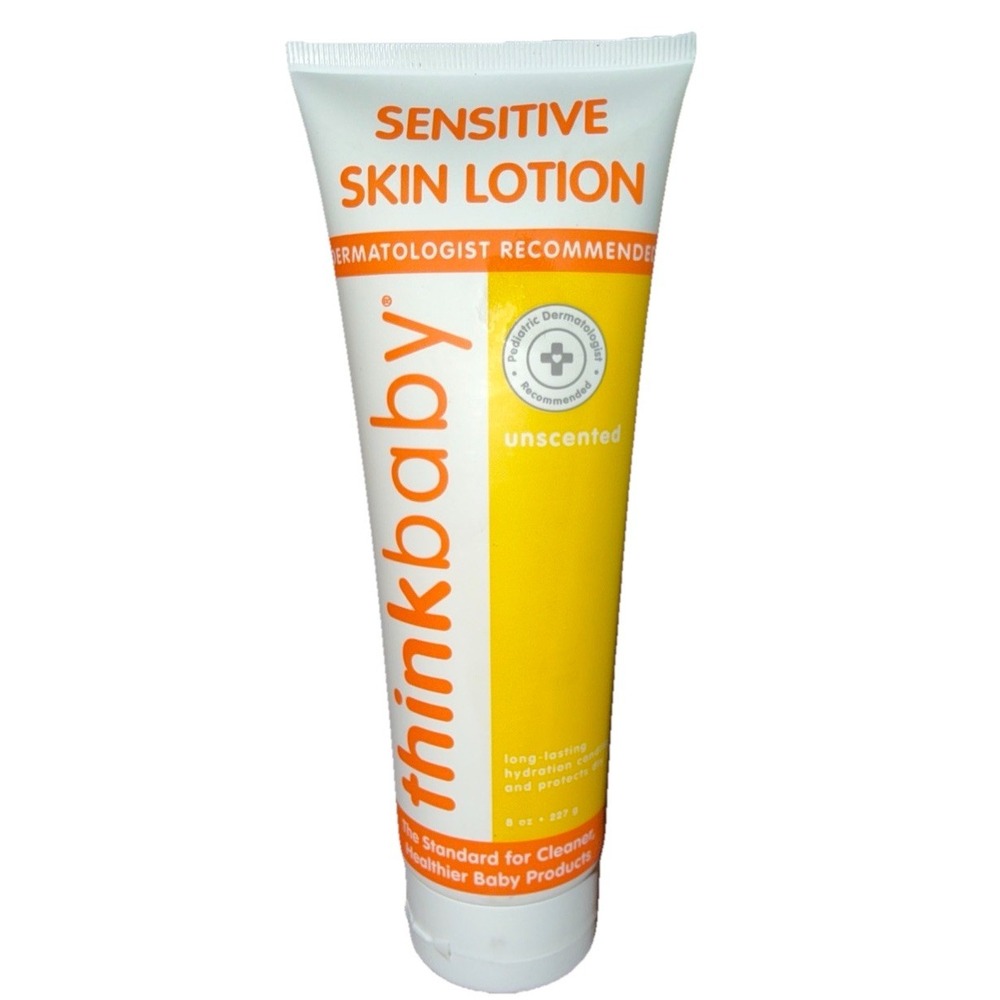 Thinkbaby Sensitive Skin Lotion Unscented 8oz Pack of 8 Dermatologists Recommend